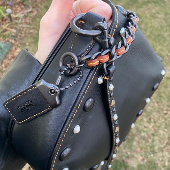 Coach 1941 Turnlock Western Saddle Bag - Picture 14 of 15